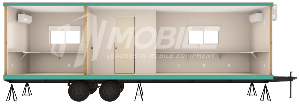 bn mobile, modular building, office, 8x32